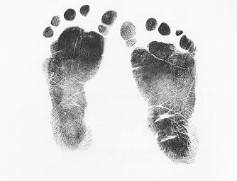 [Mary's footprints]